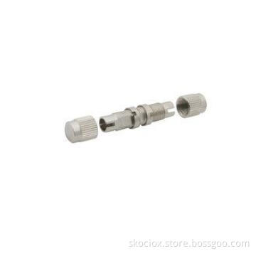 Singe Mode DIN Fiber Optic Adapter , Coupling Sleeve